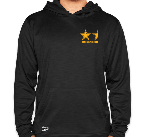 Hoodie in Black, front