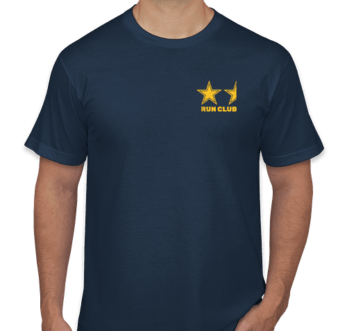 Jersey T in Navy, front